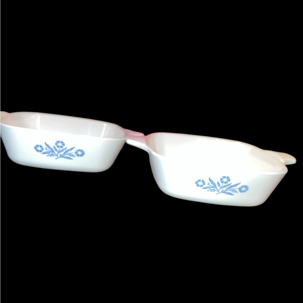 VINTAGE CORNING WARE | 2 CORNFLOWER PETITE PANS